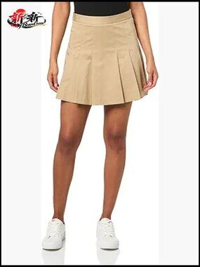 Lacoste Short Pleated Skirt W/Cotton Gabardine